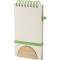 Blocco Per Appunti In Cartone Del Latte Ricilato E Bambù Personalizzato S26523VA Verde Acido