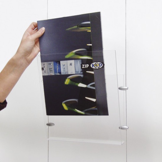 Tasca porta brochure Flybag trasparente 700mm