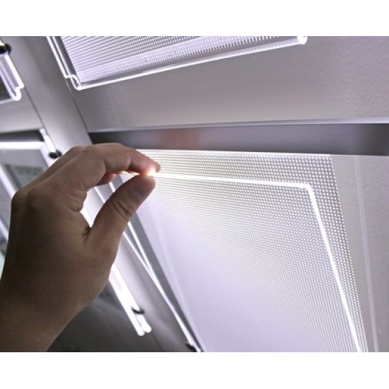 Tasche porta annunci da vetrina illuminate fly shine 50 x 70 cm Verticale